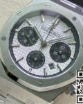 JH Factory Fake AP Royal Oak 26331ST.OO.1220ST.03 Silver Panda Plate Watch