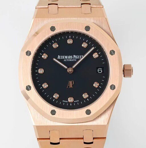 IP Factory Fake AP Royal Oak 15202 Rose Gold Watch