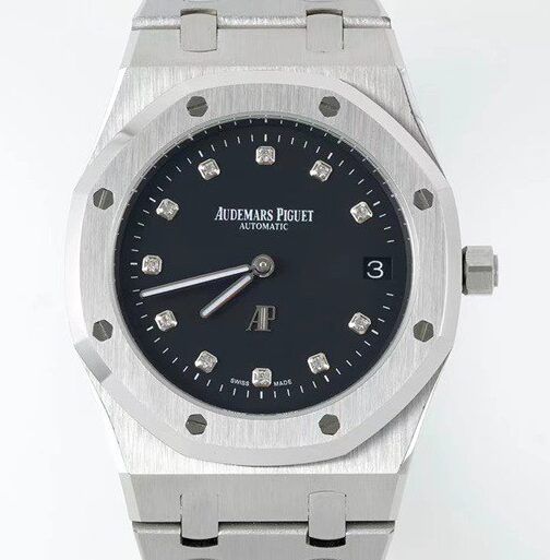 IP Factory Replica Audemars Piguet Royal Oak 15206PT.OO.1240PT.01 Diamond Scale Dial