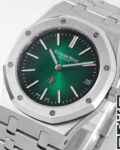 IP Factory Fake Audemars Piguet Royal Oak 15202PT.OO.1240PT.01 Green Dial