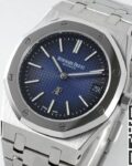 IP Factory Replica Audemars Piguet Royal Oak 15202IP.OO.1240IP.01 Smoked Blue Dial