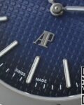 IP Factory Replica Audemars Piguet Royal Oak 15202IP.OO.1240IP.01 Smoked Blue Dial