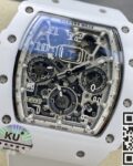 KV Factory Replica Richard Mille RM011-03 White Dial