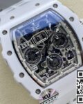 KV Factory Replica Richard Mille RM011-03 White Dial