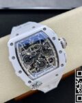 KV Factory Replica Richard Mille RM011-03 White Dial