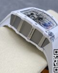 KV Factory Replica Richard Mille RM011-03 White Dial