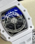 KV Factory Replica Richard Mille RM011-03 White Dial