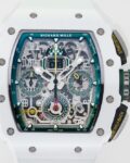 KV Factory Replica Richard Mille RM11 White Ceramic Watches