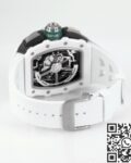 KV Factory Replica Richard Mille RM11 White Ceramic Watches