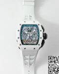 KV Factory Replica Richard Mille RM11 White Ceramic Watches