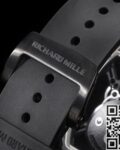 YS Factory Replica Richard Mille RM052 Black Carbon Fiber Case Watch