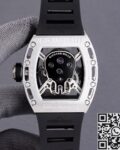 JB Factory Fake Richard Mille RM052 White Carbon Fiber Case