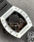 YS Factory Fake Richard Mille RM052 White Carbon Fiber Case