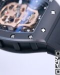 JB Factory Replica Richard Mille RM052 Rose Gold Skull Watch