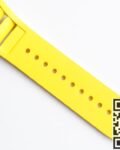 EUR Factory Replica Richard Mille RM052 Diamond Skull Yellow Rubber Strap