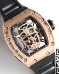 EUR Factory Fake Richard Mille RM052 Rose Gold Case With Diamond Dial Watches