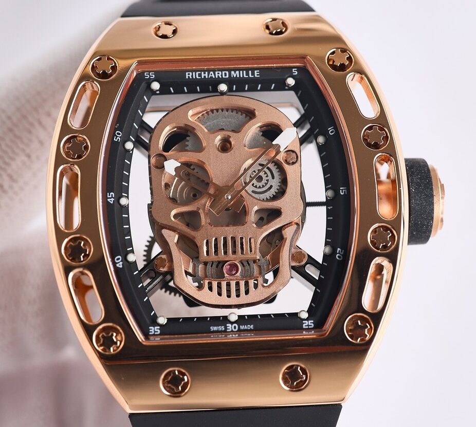 CH Replica Richard  Mille RM52 Rose Gold Watch