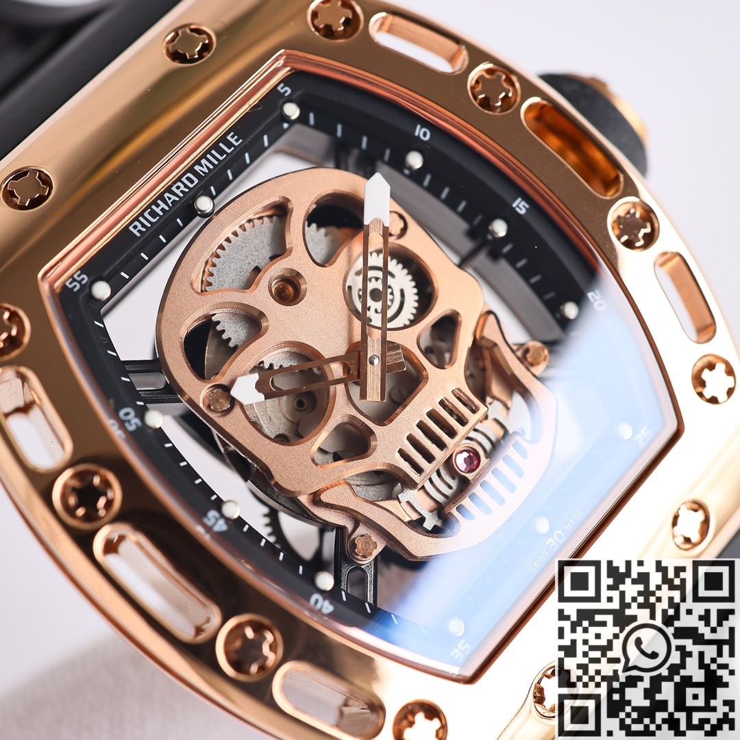 CH Replica Richard  Mille RM52 Rose Gold Watch