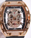 CH Fake Richard Mille RM52 Rose Gold Diamond Watch