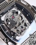 CH Fake Richard Mille RM52 Black Diamond Case Watches