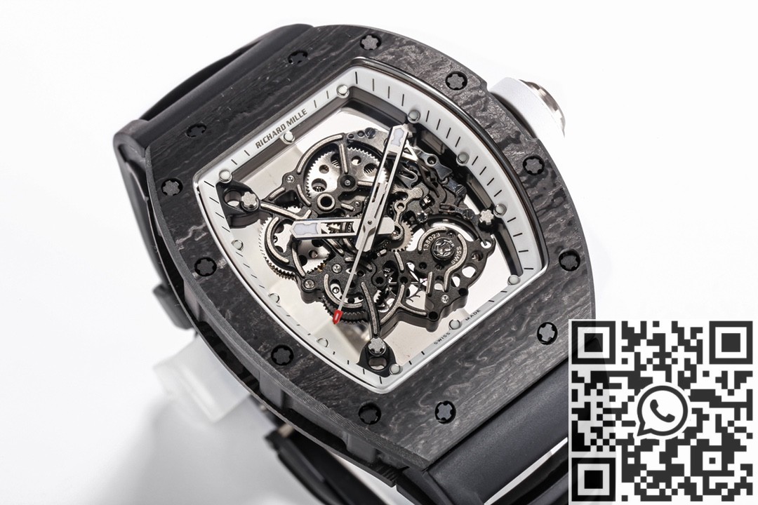 BBR Factory Replica Richard Mille RM055 White Dial