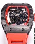 BBR Factory Fake Richard Mille RM055 Red Dial Watch