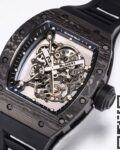 BBR Factory Replica Richard Mille RM055 Black Carbon Fiber Case