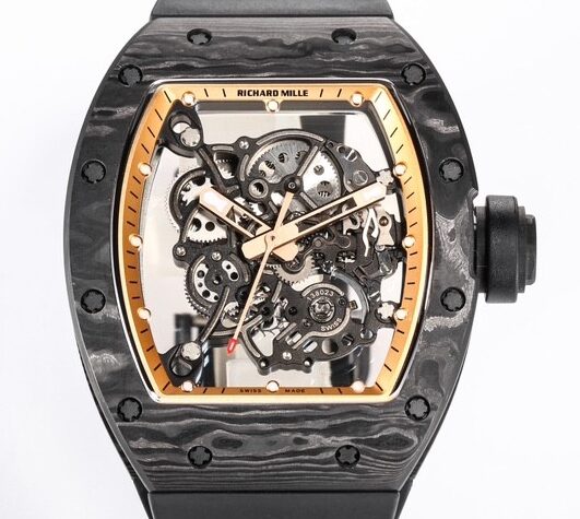 BBR Factory Fake Richard Mille RM055 Golden Dial