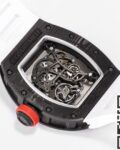 BBR Factory Replica Richard Mille RM055 White Rubber Strap