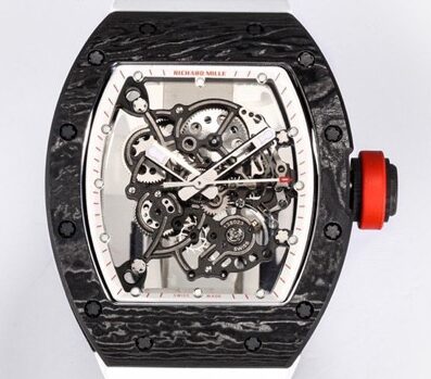 BBR Factory Replica Richard Mille RM055 White Rubber Strap