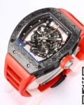 1:1 Replica Richard Mille - BBR Factory RM055 Red Rubber Strapp