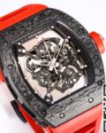 1:1 Replica Richard Mille - BBR Factory RM055 Red Rubber Strap