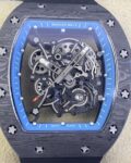 KU Factory Fake Richard Mille RM055 Blue Dial Watches