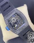 KU Factory Fake Richard Mille RM055 Blue Dial Watches