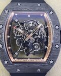 KU Factory Replica Richard Mille RM055 Rose Gold Dial