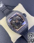 KU Factory Replica Richard Mille RM055 Rose Gold Dial