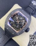 KU Factory Replica Richard Mille RM055 Rose Gold Dial