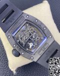 KU Factory Replica Richard Mille RM055 Rose Gold Dial