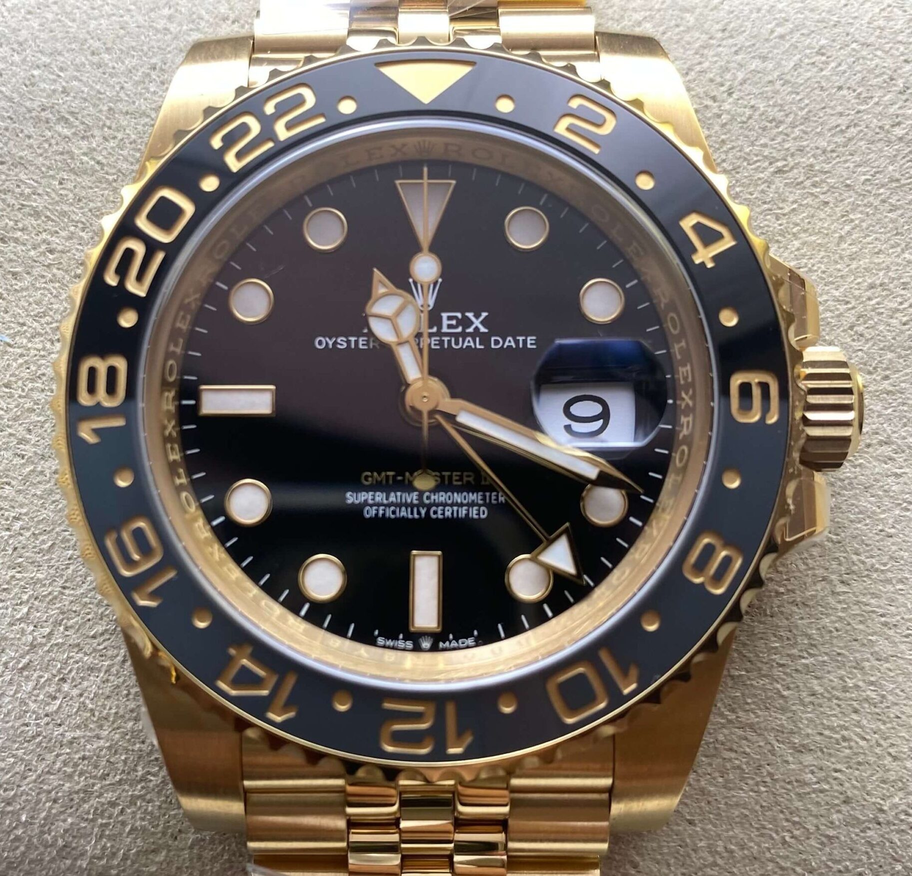 Rolex Clean Factory Replica GMT Master II M126718GRNR-0001