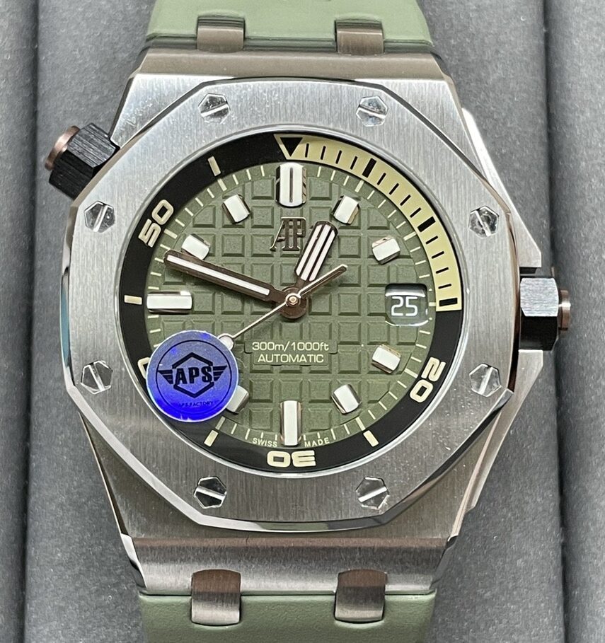 APS Factory Fake Audemars Piguet Royal Oak Offshore 15720ST.OO.A052CA.01