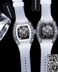 CH Custom Crystal Richard Mille RM055 Black Dial