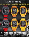 RM Factory Replica Richard Mille RM27-03 Tourbillon Orange Nylon Strap