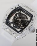 CH Custom Crystal Richard Mille RM055 Black Dial