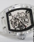 CH Custom Crystal Richard Mille RM055 Black Dial