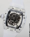 CH Custom Crystal Richard Mille RM055 Black Dial