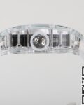 CH Custom Crystal Richard Mille RM055 White Dial