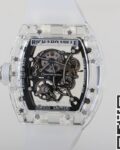 CH Custom Crystal Richard Mille RM055 White Dial