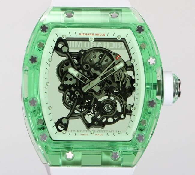 CH Custom Crystal Richard Mille RM055 fake watches