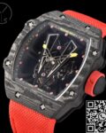 YS Factory Replica Richard Mille RM27-03 Tourbillon Black Carbon Fiber Watch