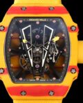 YS Factory Fake Richard Mille RM27-03 Tourbillon Yellow Carbon Fiber